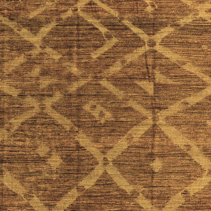 Machine Washable Abstract Brown Modern Rug, wshabs4860brn