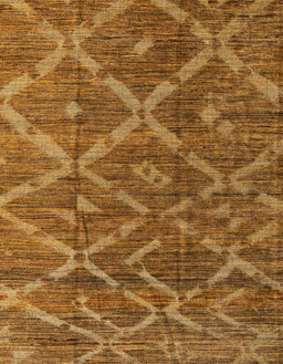 Abstract Orange Modern Rug, abs4860