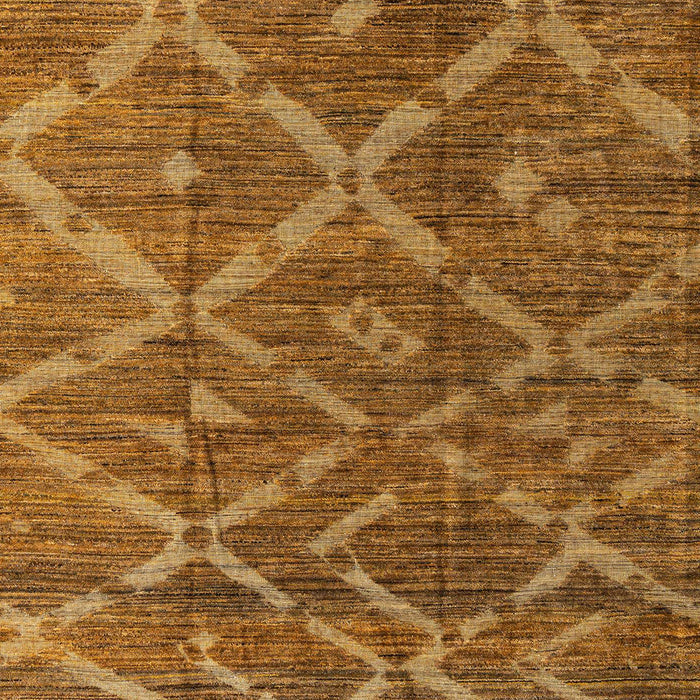 Abstract Orange Modern Rug, abs4860