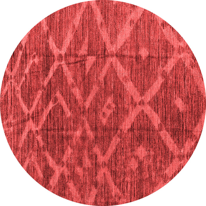 Machine Washable Abstract Red Modern Rug, wshabs4860red