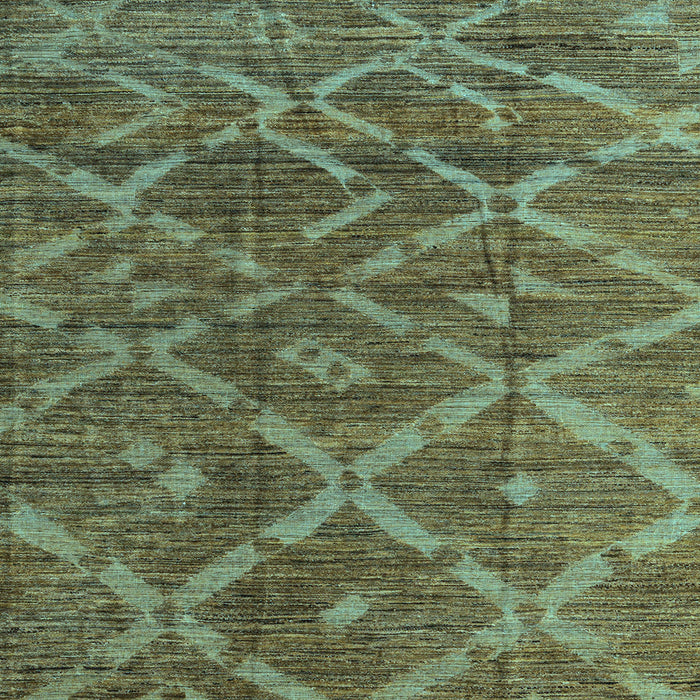 Square Machine Washable Abstract Light Blue Modern Rug, wshabs4860lblu
