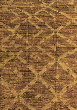 Abstract Brown Modern Rug, abs4860brn