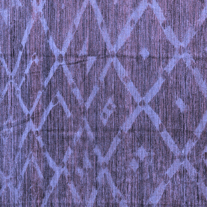 Square Abstract Blue Modern Rug, abs4860blu