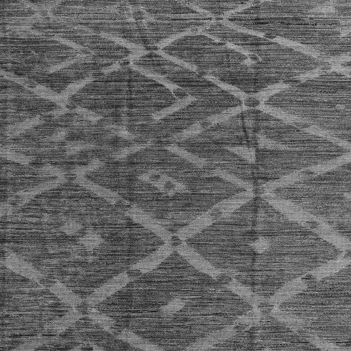 Square Machine Washable Abstract Gray Modern Rug, wshabs4860gry