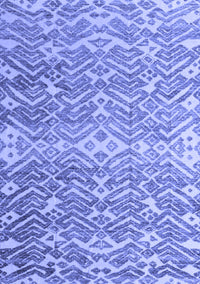 Abstract Blue Modern Rug, abs4861blu