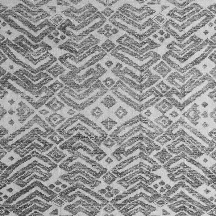 Machine Washable Abstract Gray Modern Rug, wshabs4861gry