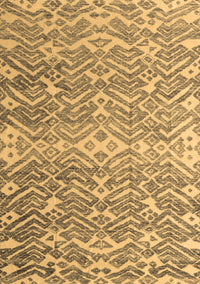 Abstract Brown Modern Rug, abs4861brn