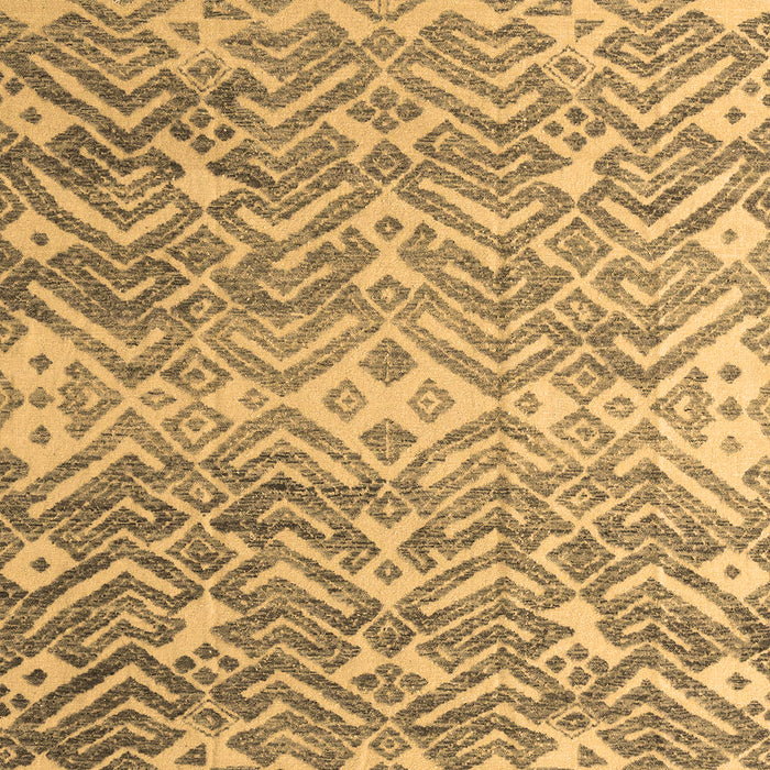 Machine Washable Abstract Brown Modern Rug, wshabs4861brn