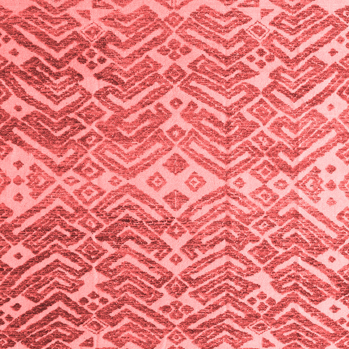 Machine Washable Abstract Red Modern Rug, wshabs4861red