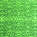 Square Machine Washable Abstract Green Modern Area Rugs, wshabs4861grn