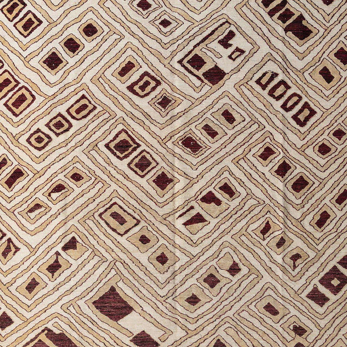 Machine Washable Abstract Dark Gold Brown Rug, wshabs4862