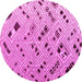 Round Abstract Pink Modern Rug, abs4862pnk