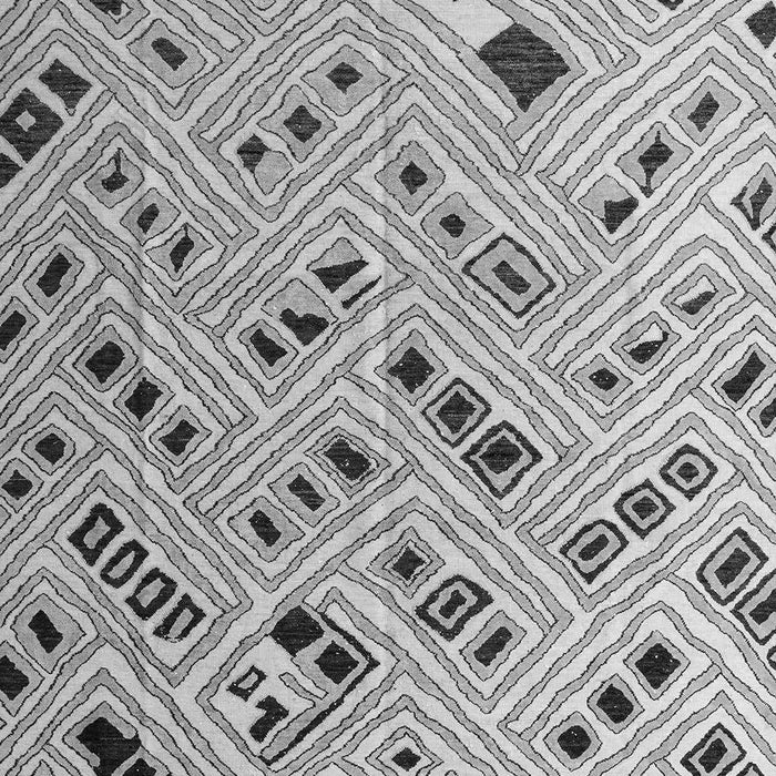 Abstract Gray Modern Rug, abs4862gry