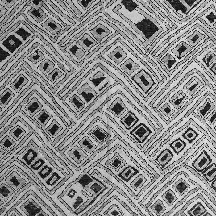 Abstract Gray Modern Rug, abs4863gry