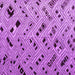 Square Machine Washable Abstract Purple Modern Area Rugs, wshabs4863pur