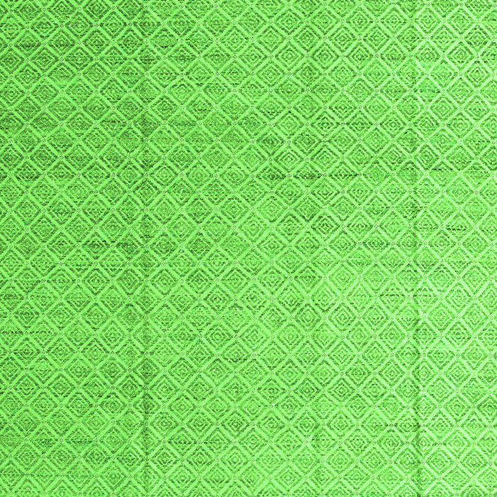 Machine Washable Solid Green Modern Area Rugs, wshabs4864grn