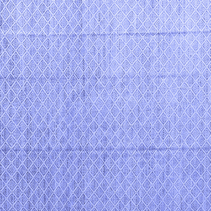 Square Solid Blue Modern Rug, abs4864blu