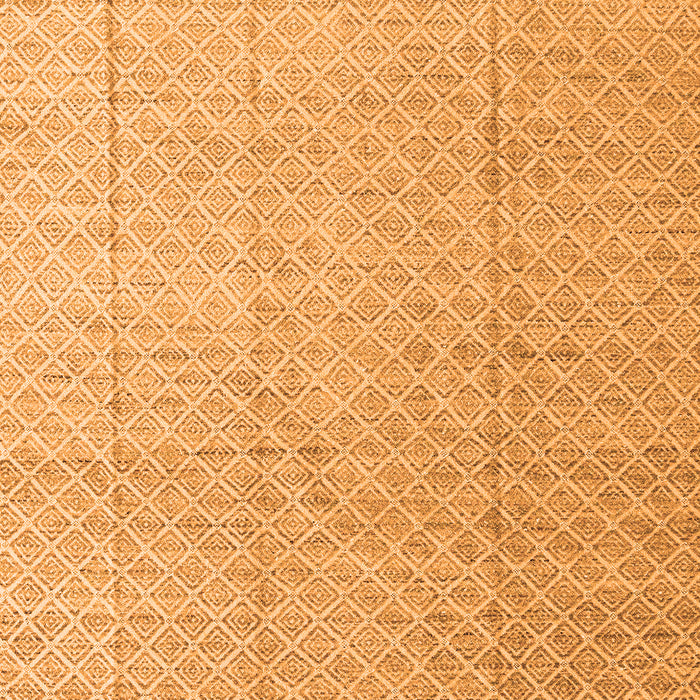 Machine Washable Solid Orange Modern Area Rugs, wshabs4864org