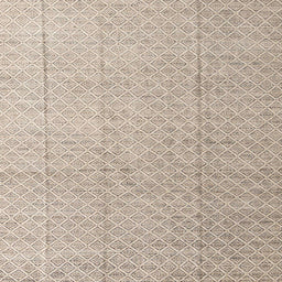 Square Machine Washable Abstract Brown Rug, wshabs4864