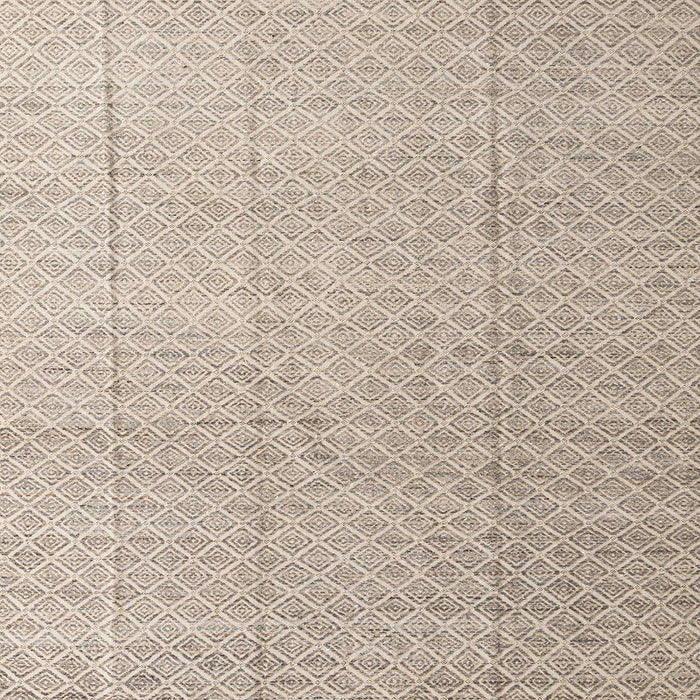 Square Machine Washable Abstract Brown Rug, wshabs4864