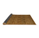 Sideview of Abstract Sedona Brown Modern Rug, abs4865