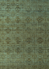 Abstract Light Blue Modern Rug, abs4865lblu