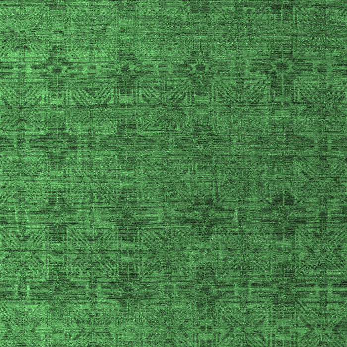 Abstract Emerald Green Modern Rug, abs4865emgrn