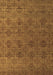 Abstract Brown Modern Rug, abs4865brn