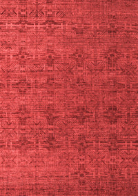 Abstract Red Modern Rug, abs4865red