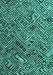 Machine Washable Abstract Turquoise Modern Area Rugs, wshabs4866turq