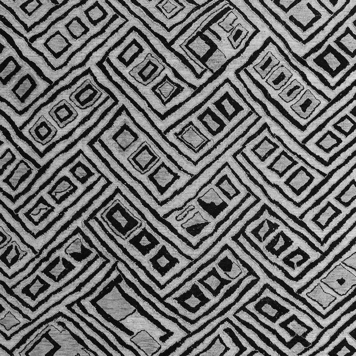 Abstract Gray Modern Rug, abs4866gry