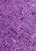 Machine Washable Abstract Purple Modern Area Rugs, wshabs4866pur