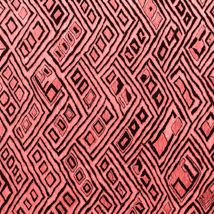 Machine Washable Abstract Red Modern Rug, wshabs4866red