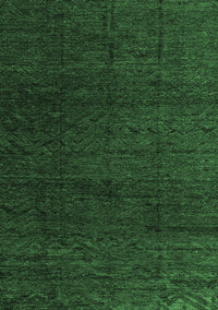 Abstract Emerald Green Modern Rug, abs4867emgrn