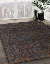 Abstract Gray Modern Rug, abs4867