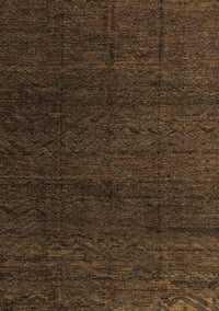 Abstract Brown Modern Rug, abs4867brn