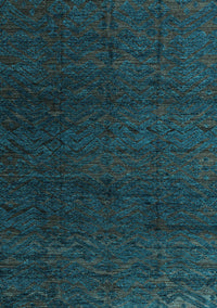 Abstract Light Blue Modern Rug, abs4867lblu