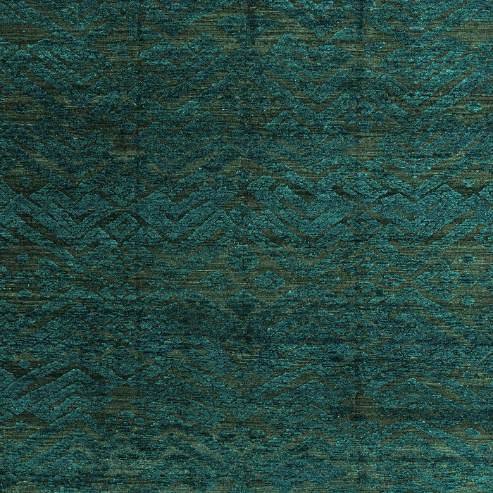 Abstract Turquoise Modern Rug, abs4867turq