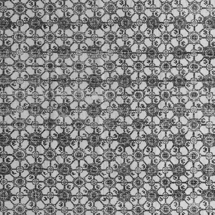 Machine Washable Abstract Gray Modern Rug, wshabs4868gry