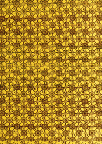 Abstract Yellow Modern Rug, abs4868yw