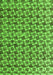 Machine Washable Abstract Green Modern Area Rugs, wshabs4868grn