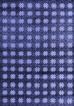 Abstract Blue Modern Rug, abs4869blu