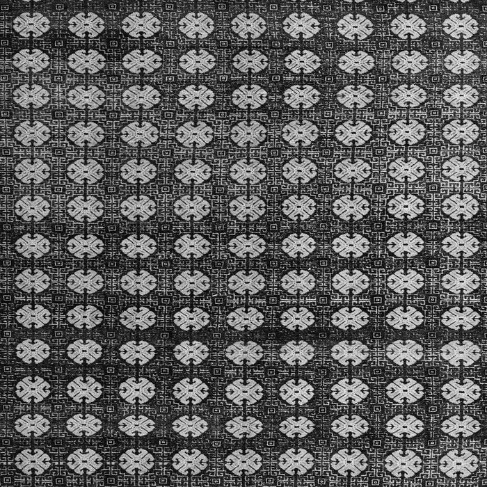 Square Machine Washable Abstract Gray Modern Rug, wshabs4869gry
