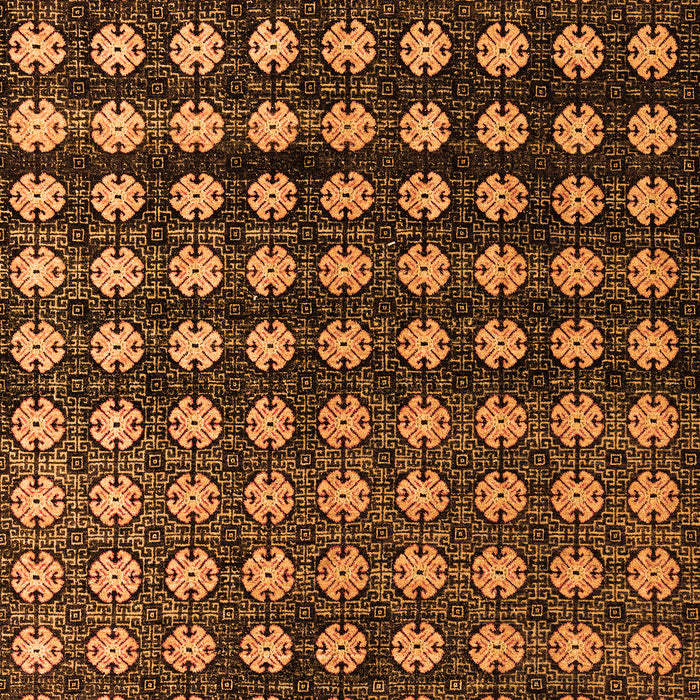 Machine Washable Abstract Orange Modern Area Rugs, wshabs4869org