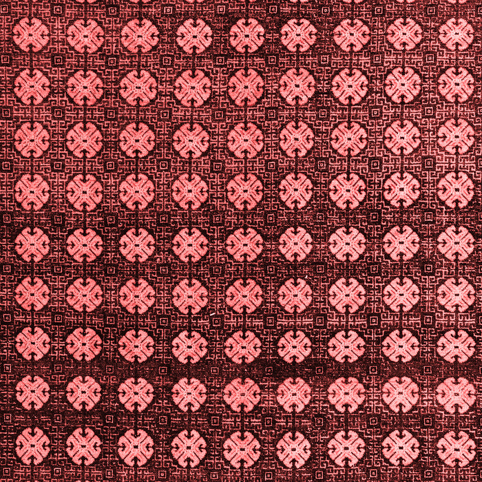 Machine Washable Abstract Red Modern Rug, wshabs4869red