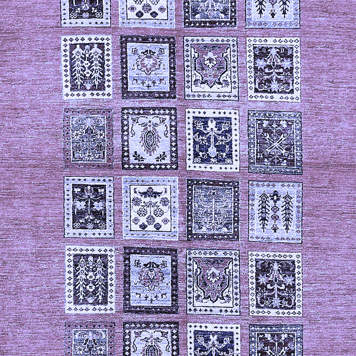 Abstract Blue Modern Rug, abs486blu