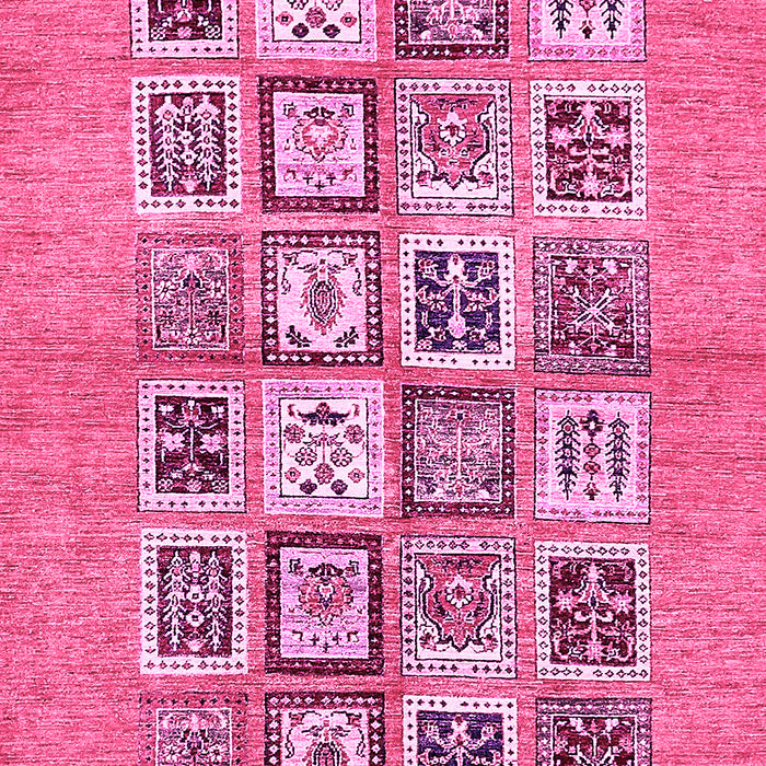 Machine Washable Abstract Pink Modern Rug, wshabs486pnk