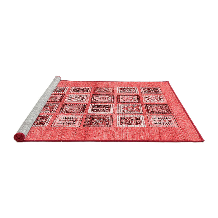 Modern Red Washable Rugs