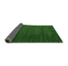 Sideview of Abstract Green Modern Rug, abs4870grn