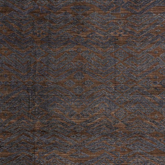 Machine Washable Abstract Burgundy Brown Rug, wshabs4870